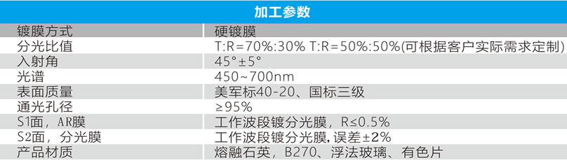 分光镜参数